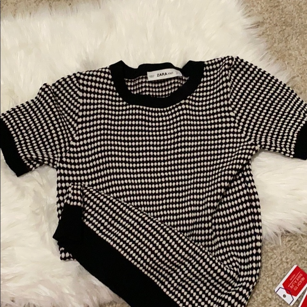 Zara knit top